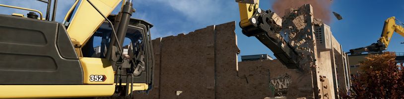 Série Construction Simulator letos projde evolucí. Nabídne demolice i ruční práce se sbíječkou