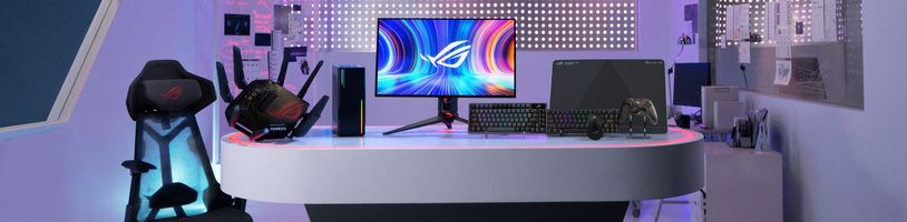 ASUS ROG na CES 2023 představil 540Hz monitor a notebooky s nejnovějším hardwarem