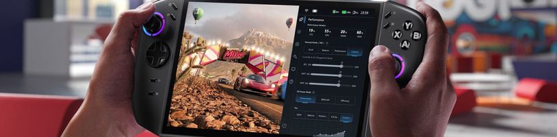 Legion Go 2 bude výkonný handheld s OLED displejem a Ryzenem Z2 Extreme