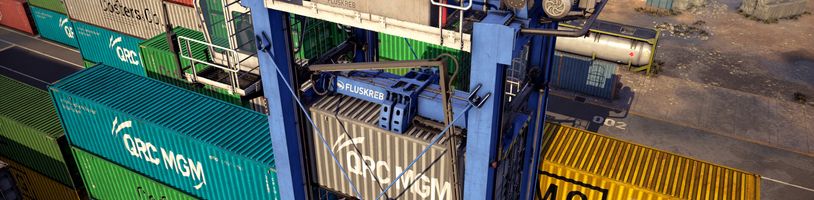 Docked ukazuje život v přístavu. Tvůrci RoadCraftu vezmou hráče do výšek