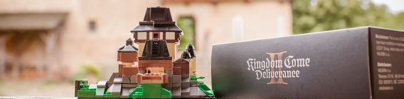 Tvrz Malešov z Kingdom Come: Deliverance 2 má silně limitovaný LEGO model