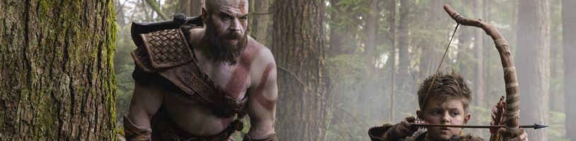 Kratos a Atreus se představují na první fotce ze seriálové adaptace God of War