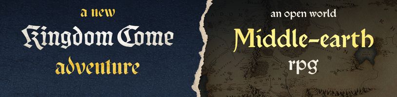 Je to oficiální! Warhorse Studios pracuje na novém Kingdom Come a hře ze světa Pána Prstenů