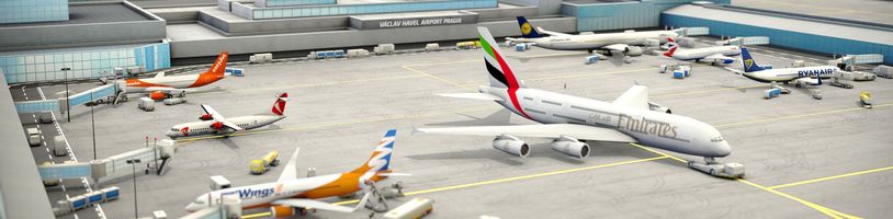 Česká mobilní hra World of Airports umožní řídit pražské letiště