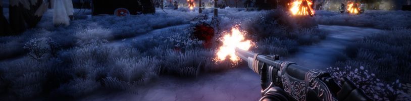 Brutální westernová střílečka Papa Needs a Headshot mísí steampunk a groteskní bosse