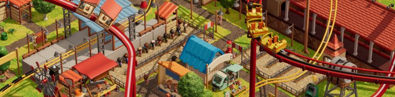 RollerCoaster Tycoon se vrací. Wonderworks nabídne stavění parků i pořádnou dávku chaosu
