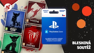 Vánoční soutěž 7. prosince: PlayStation Store kredit v hodnotě 1000 Kč