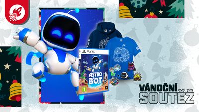 ❄️ Vánoční soutěž 13. prosince: hra i merch Astro Bot