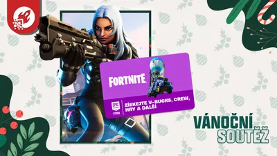 ❄️ Vánoční soutěž 19. prosince: kupon Fortnite
