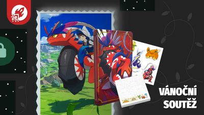 Vánoční soutěž 1. prosince: merch Pokémon Scarlet