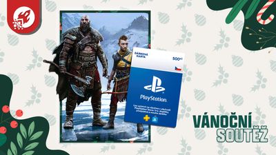 ❄️ Vánoční soutěž 9. prosince: kupon PlayStation