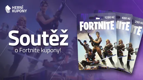 Vyhrajte kupon Fortnite v hodnotě až 1250 Kč s Herní-kupony.cz