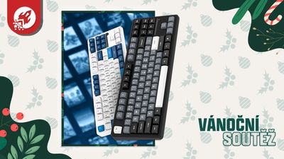 ❄️ Vánoční soutěž 23. prosince: herní klávesnice TIGO Aurora Outemu Sunset