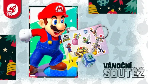 ❄️ Vánoční soutěž 6. prosince: merch Super Mario Party Jamboree