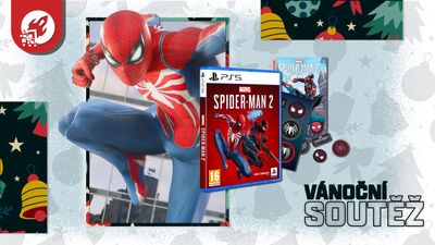 ❄️ Vánoční soutěž 8. prosince: hra a merch Marvel's Spider-Man 2