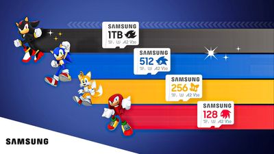 Vylepšete svou kapesní konzoli s kartami Samsung PRO PLUS Sonic the Hedgehog