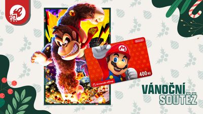 ❄️ Vánoční soutěž 26. prosince: kupon Nintendo