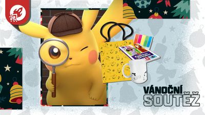 ❄️ Vánoční soutěž 12. prosince: balíček merche Detective Pikachu a Fashion Dreamer