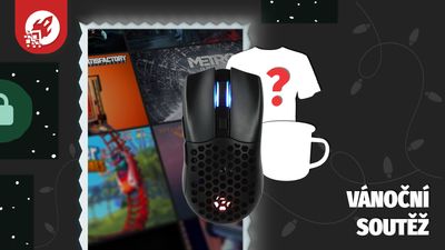 Vánoční soutěž 9. prosince: herní myš CZC.Gaming Trickster a merch