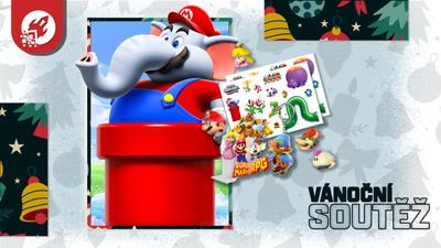 ❄️ Vánoční soutěž 2. prosince: balíček merche Super Mario
