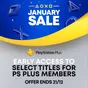 Pro předplatitele PlayStation Plus začaly lednové slevy dříve
