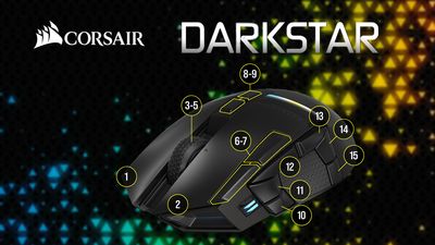 Myš s hromadou tlačítek? - Corsair Darkstar Wireless RGB