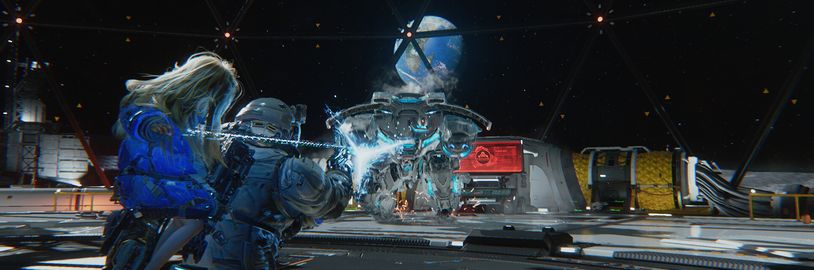 Pragmata: Diana ukazuje své hackerské schopnosti v boji na Měsíci