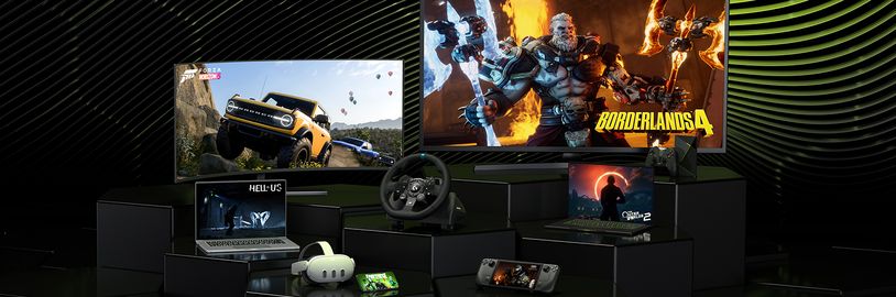GeForce Now dostane upgrade na Nvidia Blackwell, DLSS 4 už ve 175 hrách a aplikacích