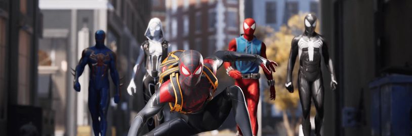 Unikl trailer ze zrušené multiplayerové akce Spider-Man: The Great Web