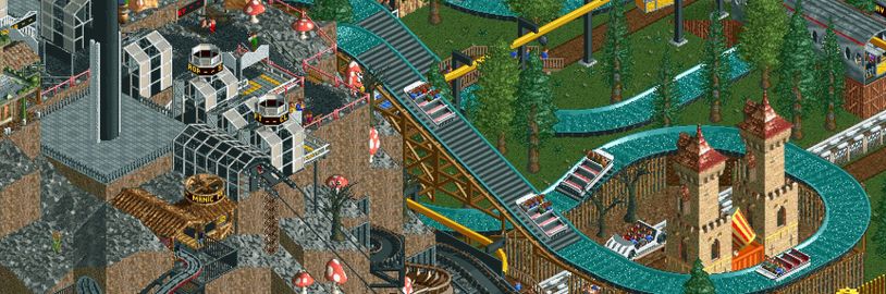 RollerCoaster Tycoon Classic dorazí na Nintendo Switch