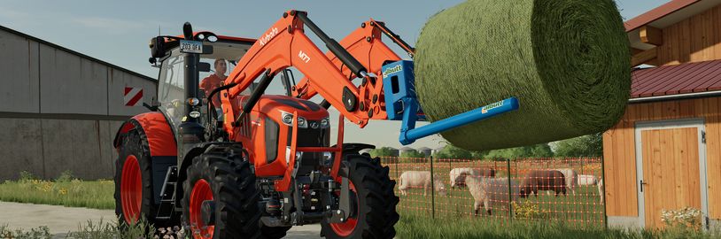 Nová aktualizace a balíček Kubota pro Farming Simulator 22