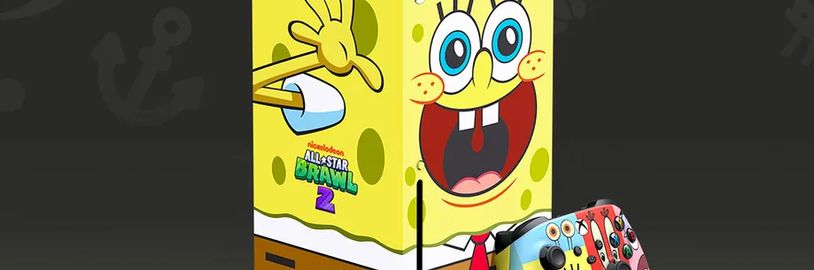 Spongebob v kalhotách má vlastní Xbox Series X