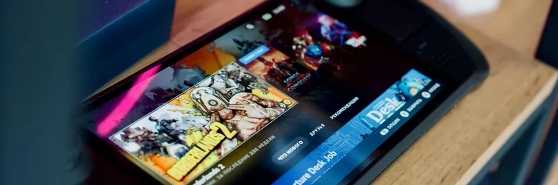 Steam Deck OLED dostává HDR a podporu AV1 streamování