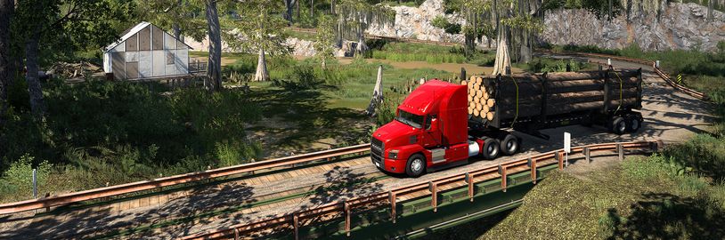 American Truck Simulator míří do Louisiany. Trailer odhalil datum vydání