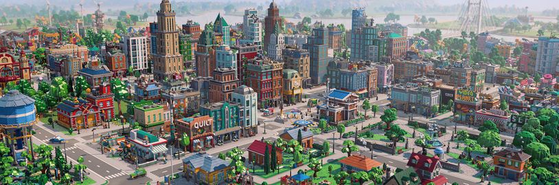 Muž spadl do řeky v Lego Skylines, nastartujte záchranný vrtulník