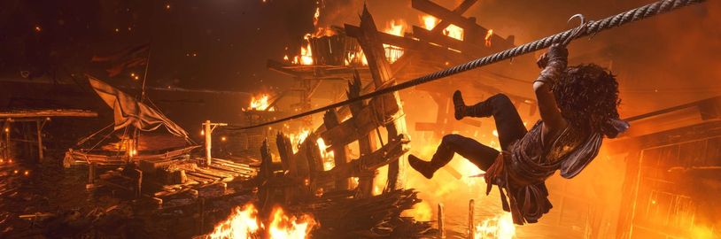 Resonance: A Plague Tale Legacy na obrázcích ukazuje hořící budovy