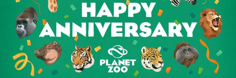 Narozeninová aktualizace k Planet Zoo přinesla obsah zdarma