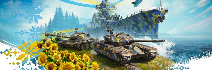 Tvůrci World of Tanks vyzývají hráče k podpoře Ukrajiny