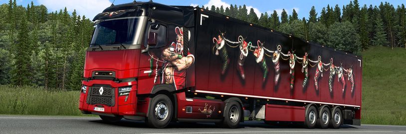 Obohacení vánočních nátěrů pro Euro a American Truck Simulator