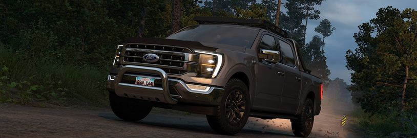 V American Truck Simulatoru můžete kamion vyměnit za auto