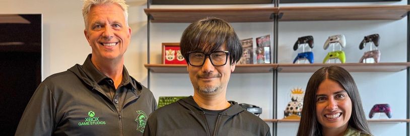 Kodžima navštívil Xbox. Tajemná krabička rozjela spekulace