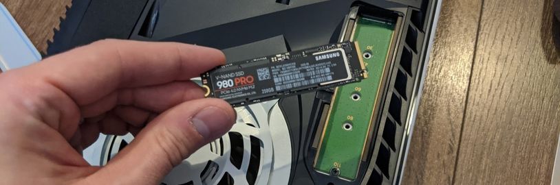 Seznam podporovaných SSD disků pro PS5 se rozrůstá