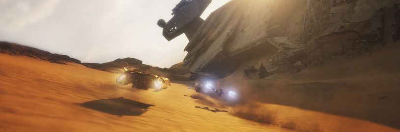 Star Wars: Galactic Racer od bývalých tvůrců Burnoutu nabídne závodění nejen mezi vraky planety Jakku