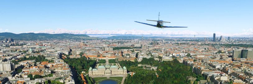 Microsoft Flight Simulator zkrášluje Německo, Rakousko a Švýcarsko