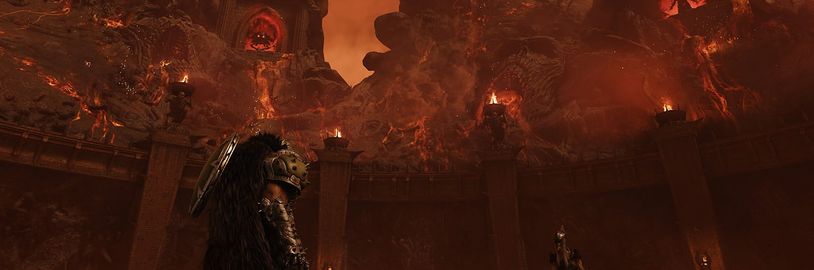 Kopí, sníh a Slayerova mužná hruď. V DLC Revelations pro Doom: The Dark Ages zamrzne peklo
