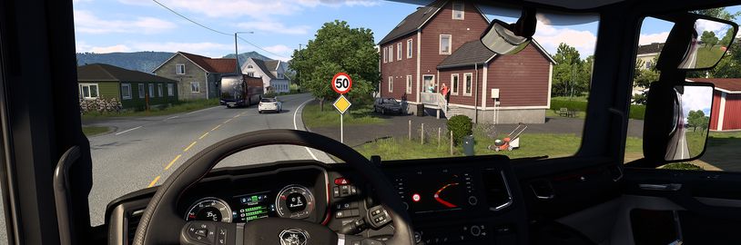 Euro Truck Simulator 2: První pořádné záběry z Nordic Horizons DLC