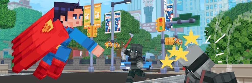 Superman přistál v Minecraftu. Díky oficiální modifikaci se stanete Mužem z oceli