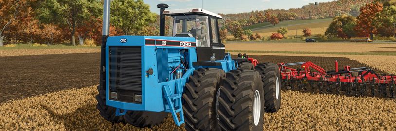 Legendární traktory Ford dorazily do Farming Simulatoru 25