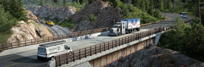 Pokochejte se Montanou, která rozšíří American Truck Simulator