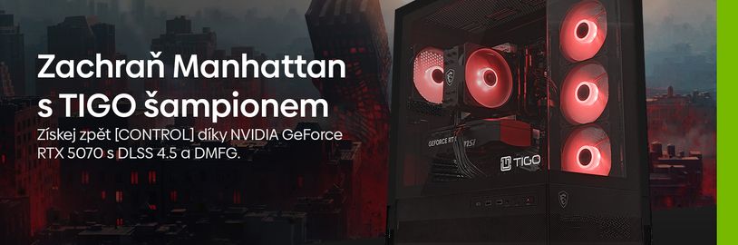 Zachraň Manhattan s TIGO šampionem a GeForce RTX